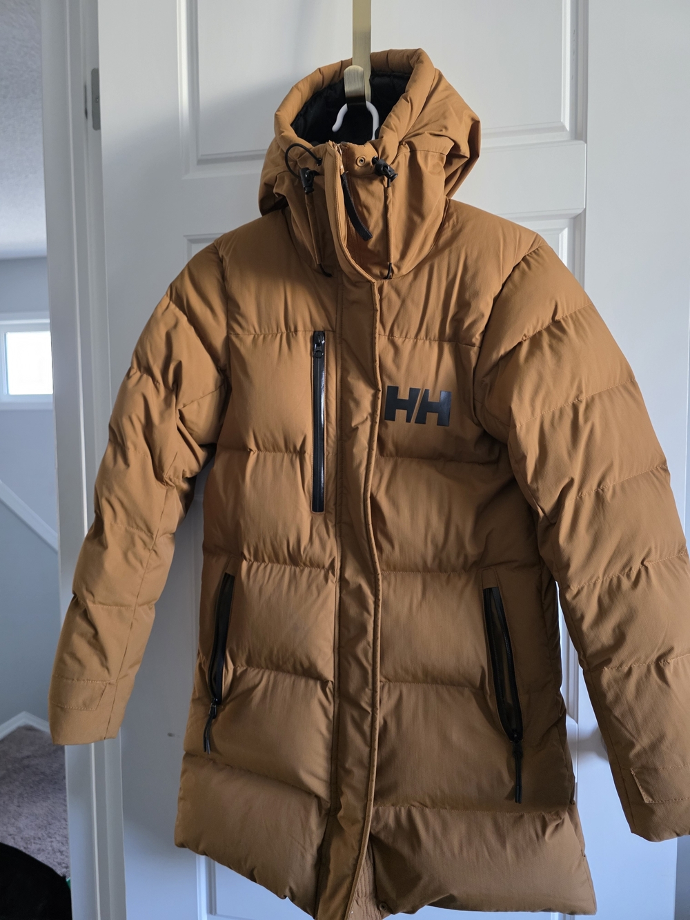 Helly Hansen Brown Puffer Coat - Picture 7 of 7